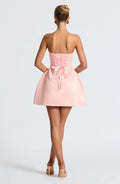 Abbey Mini Šaty - Růžová