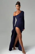Abrielle Maxi Šaty - Tmavě modrá