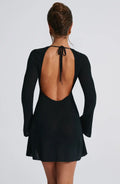 Adalee Mini Šaty - Černá