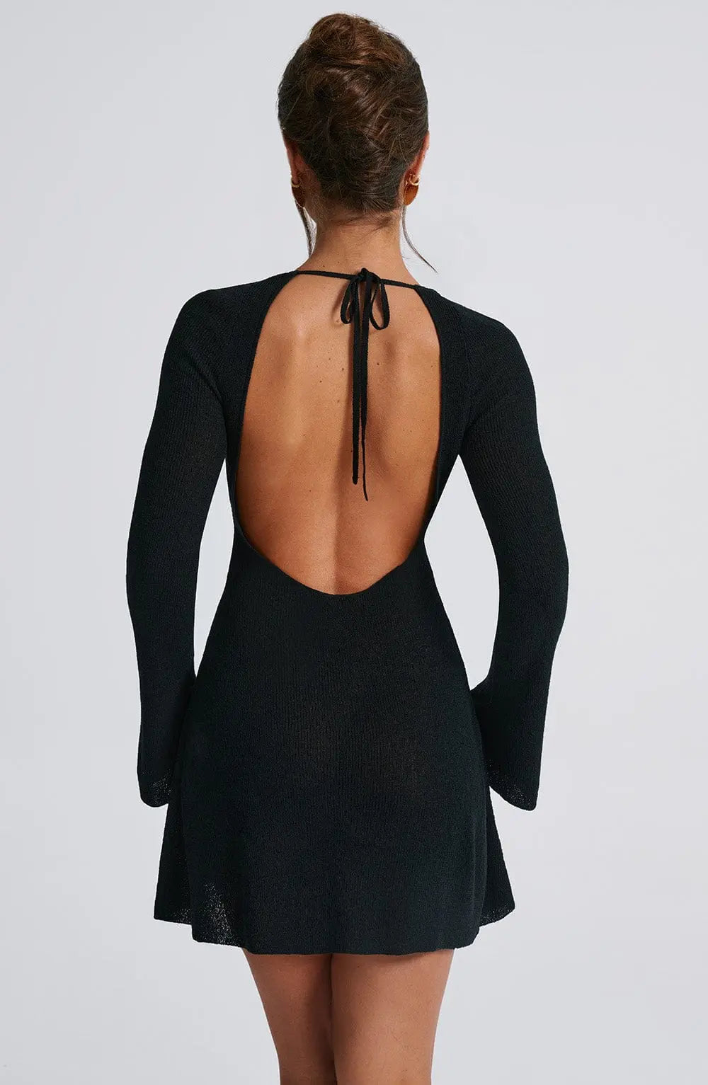 Adalee Mini Šaty - Černá