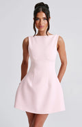 Alana Mini Šaty - Blush