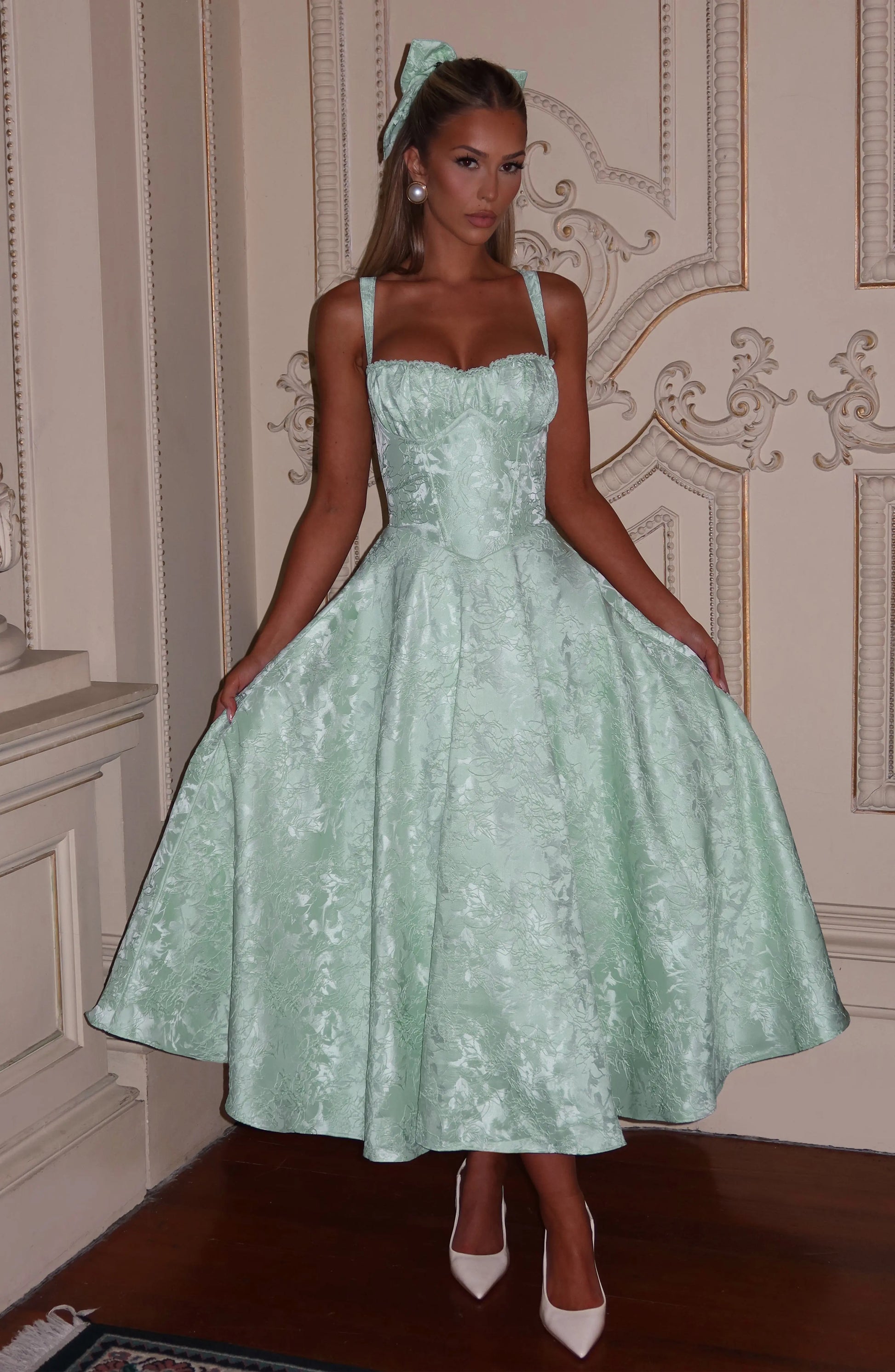 Amity Šaty Midi - Mint