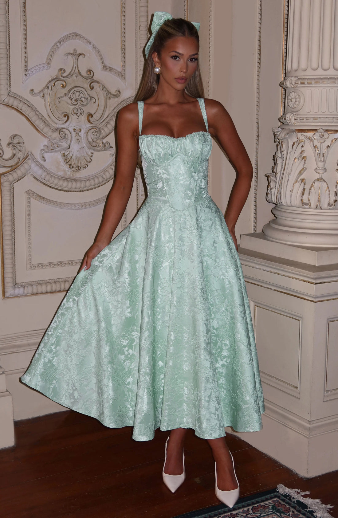 Amity Šaty Midi - Mint