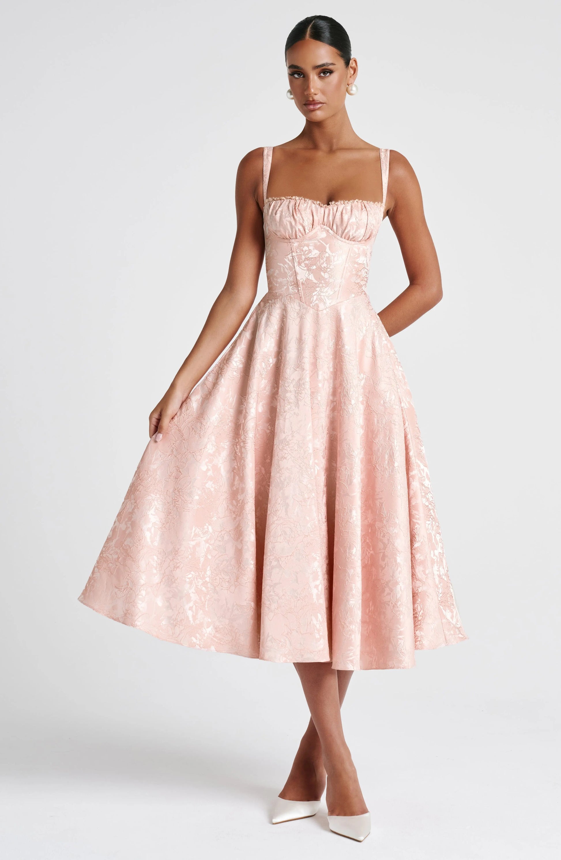 Amity Šaty - Jemná broskev