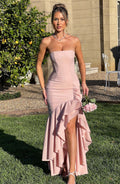 Angelina Maxi Šaty - Růžová