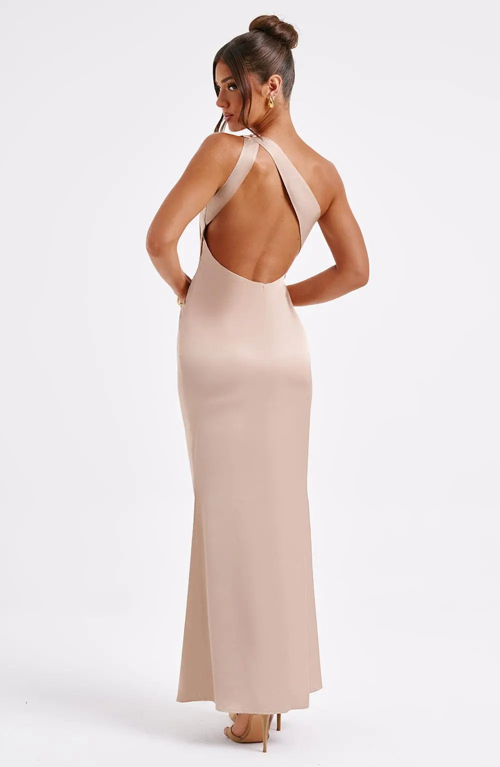 Arizona Maxi Šaty - Šampaňské