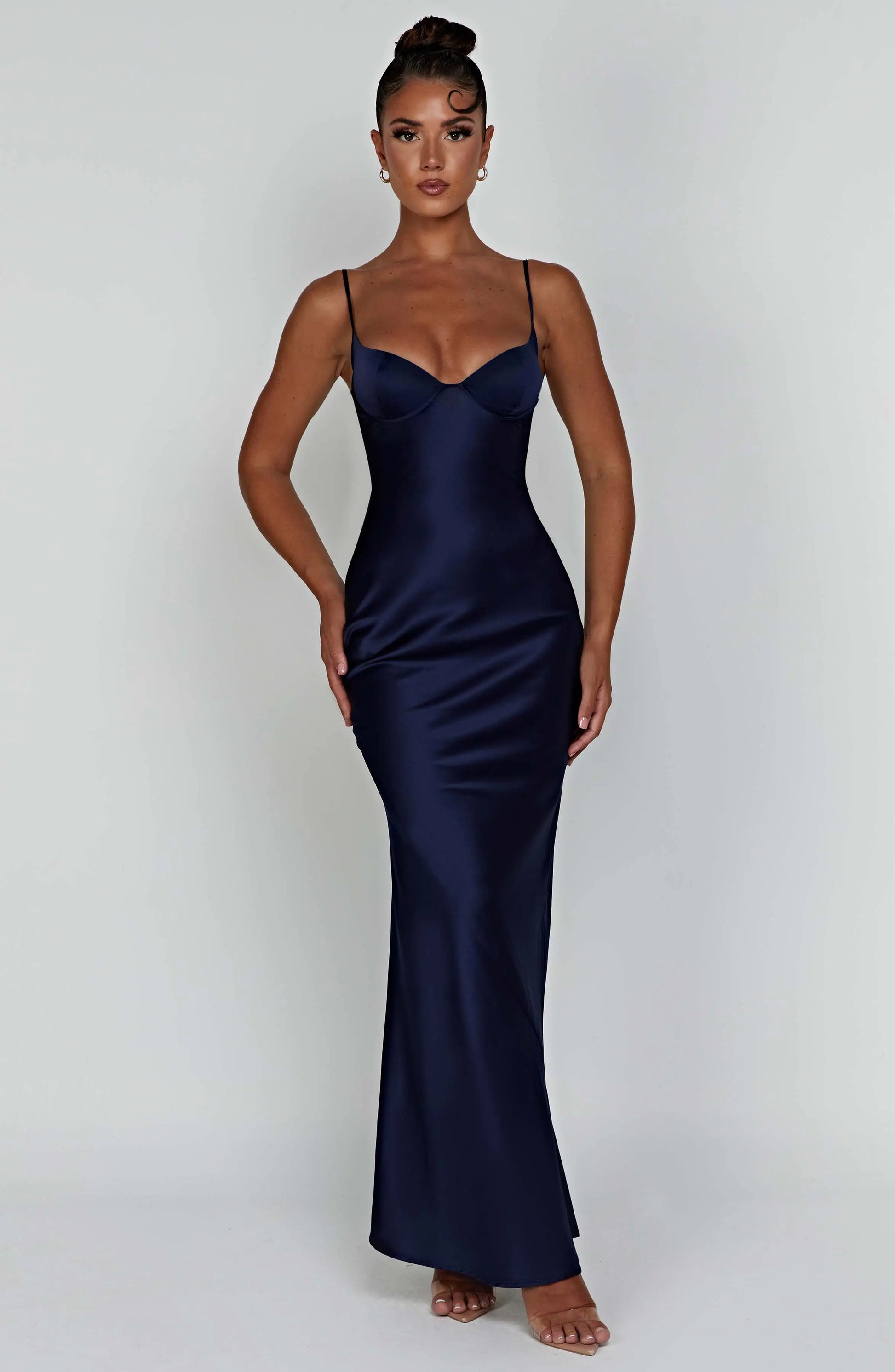 Athena Maxi Šaty - Navy