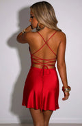 Avianna Mini Šaty - Červená