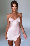 Avril Mini Šaty - Růžová