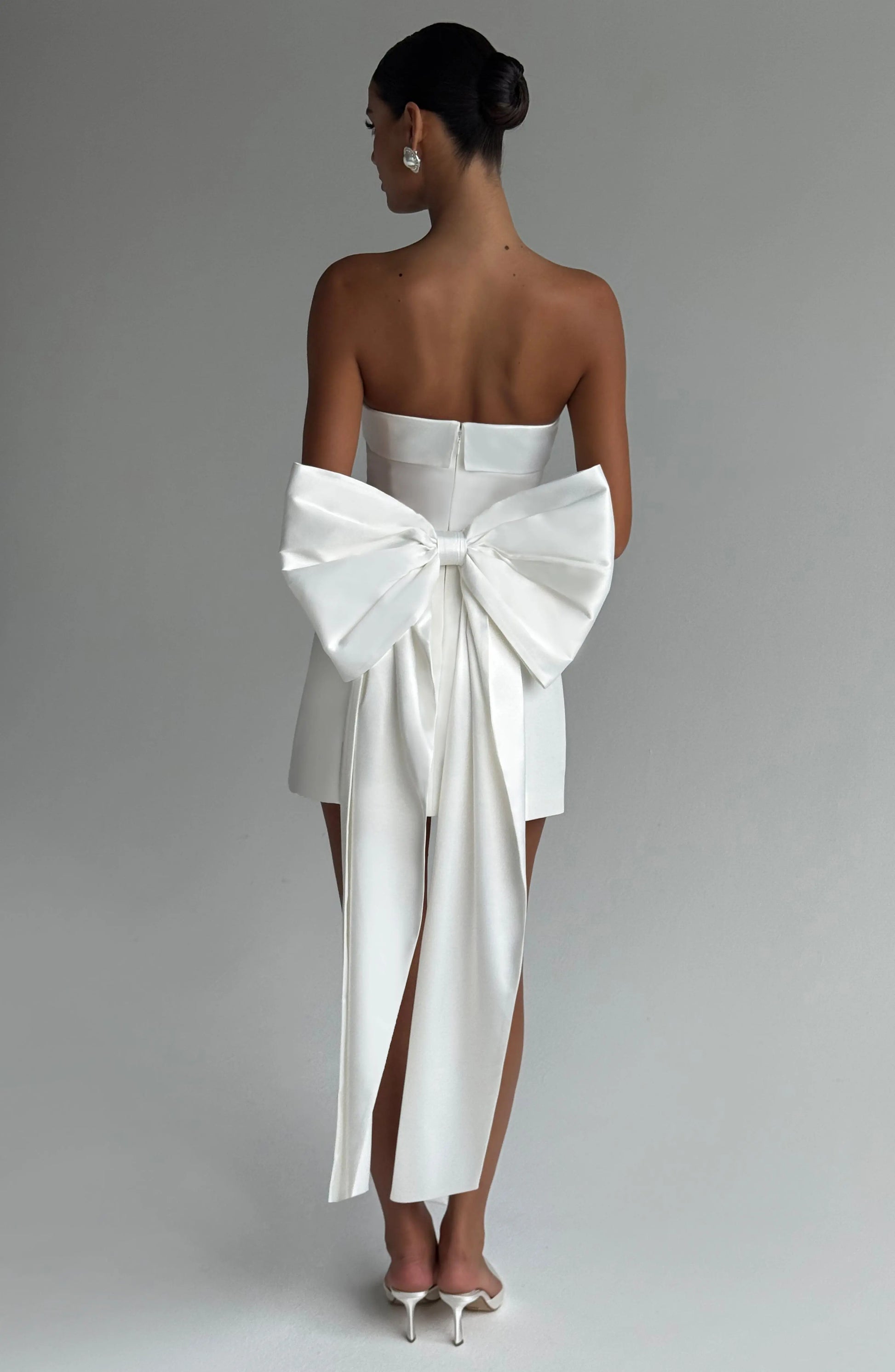 Šaty Barbara Mini - Slonová kost