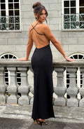 Šaty Beatrix Maxi - Černá