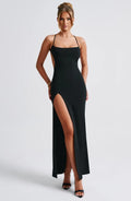 Šaty Beatrix Maxi - Černá