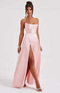 Bethany Maxi Šaty - Blush