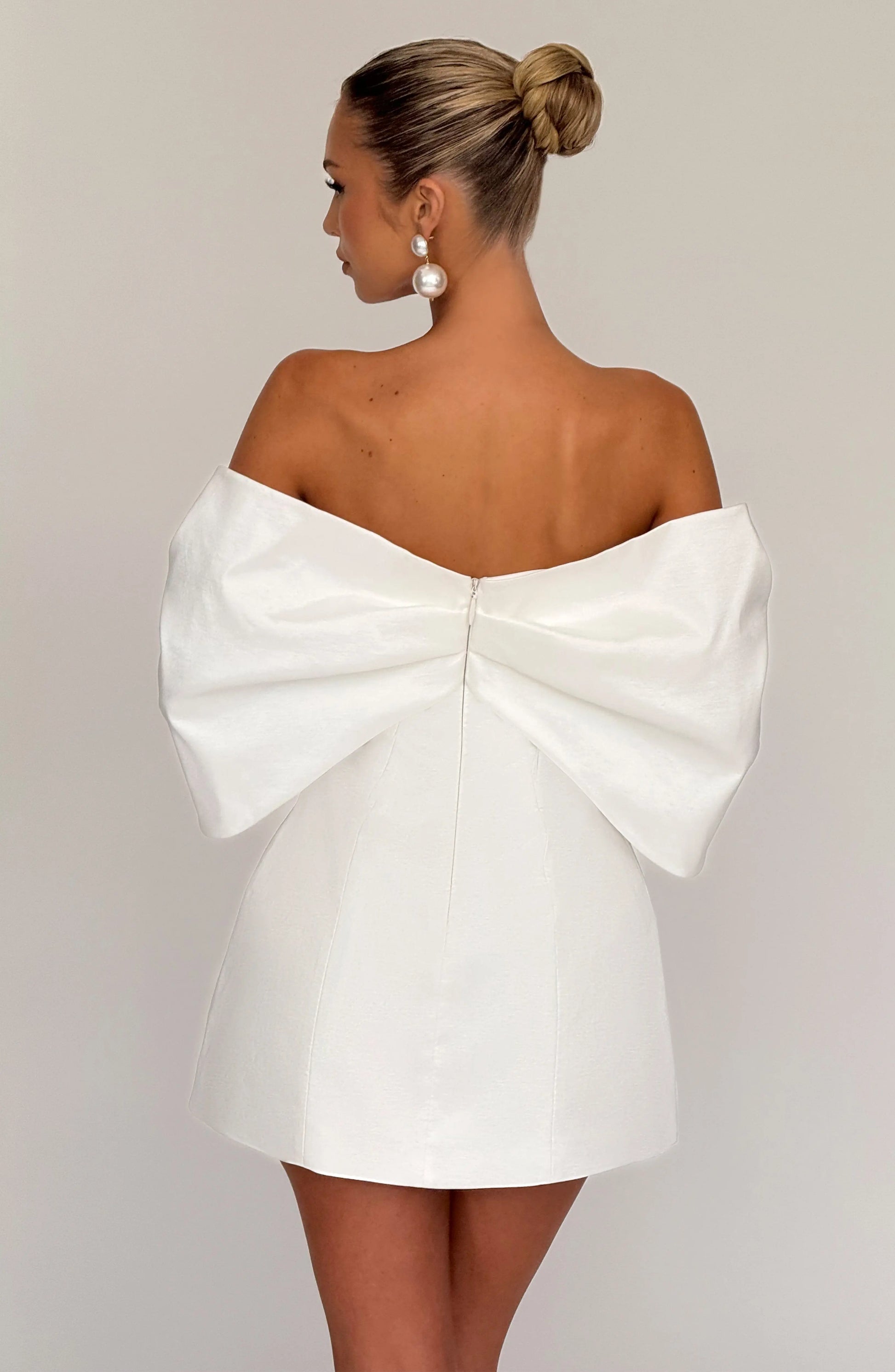 Minišaty Briella - Slonová kost