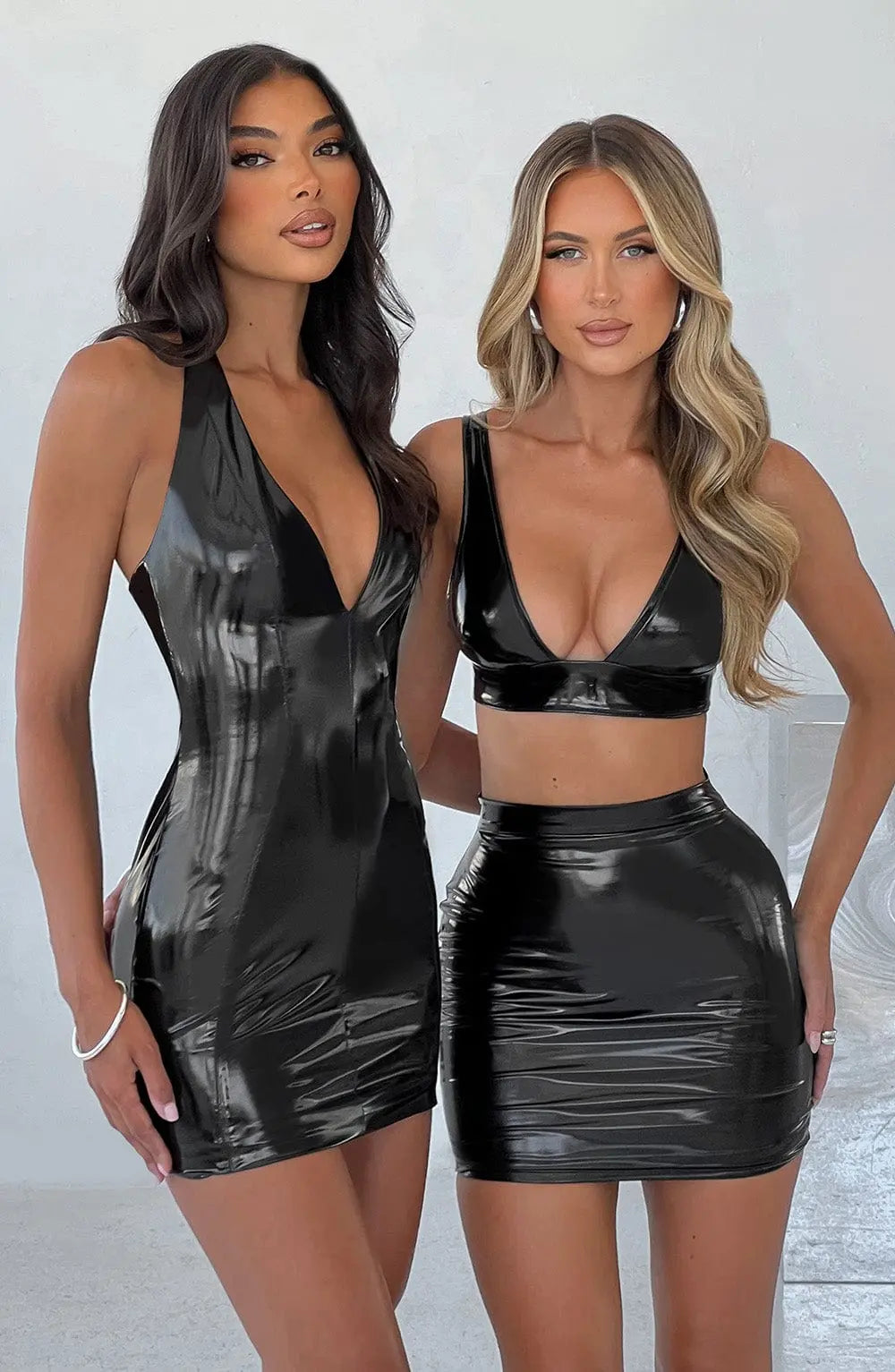 Brooke Mini Šaty - Černá