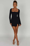Brylee Mini Šaty - Černá