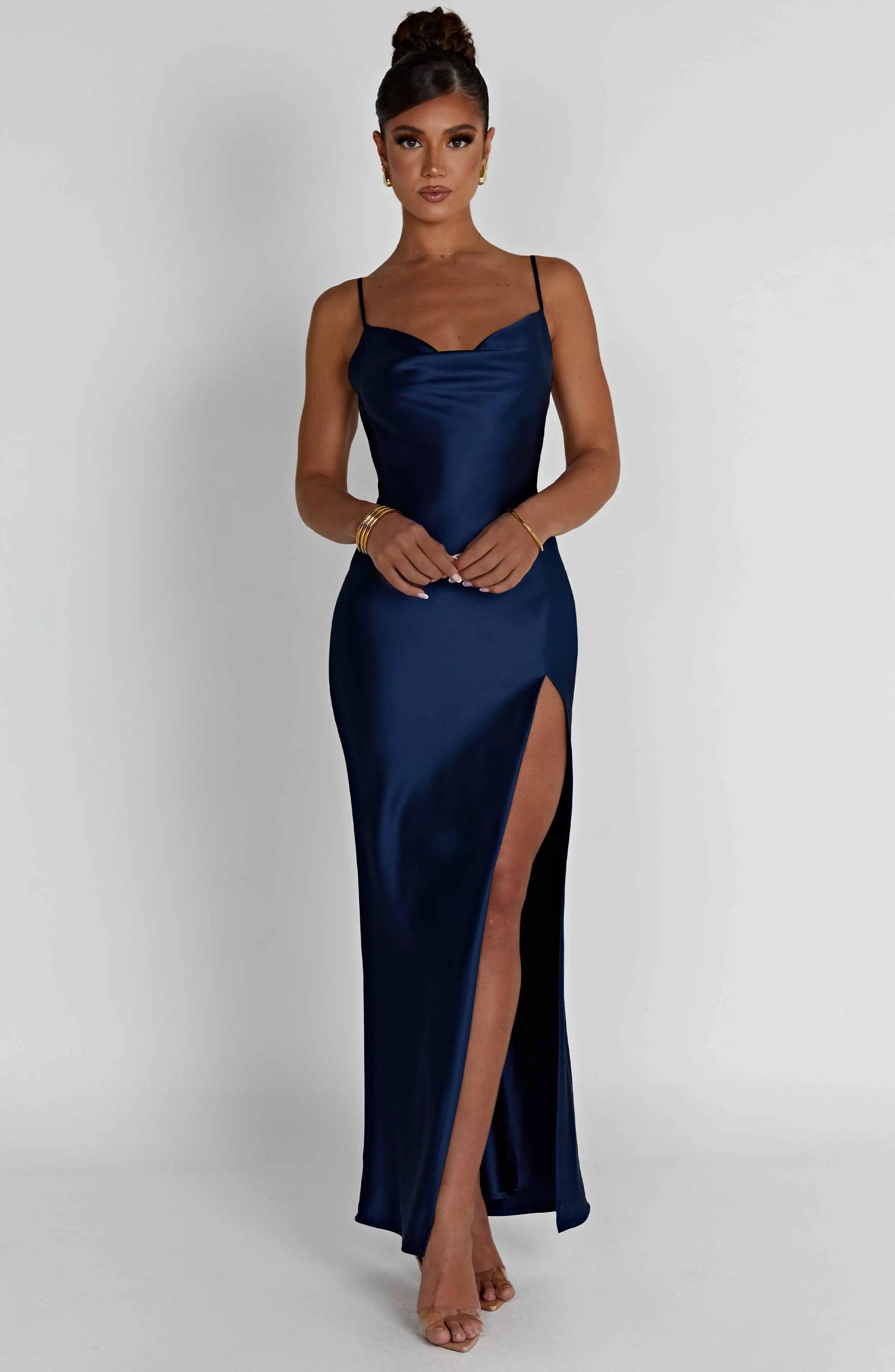 Celestina Maxi Šaty - Navy