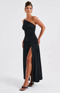 Claudia Maxi Šaty - Černá