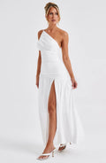 Claudia Maxi Šaty - Bílá