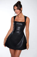Clovette Mini Šaty - Černá