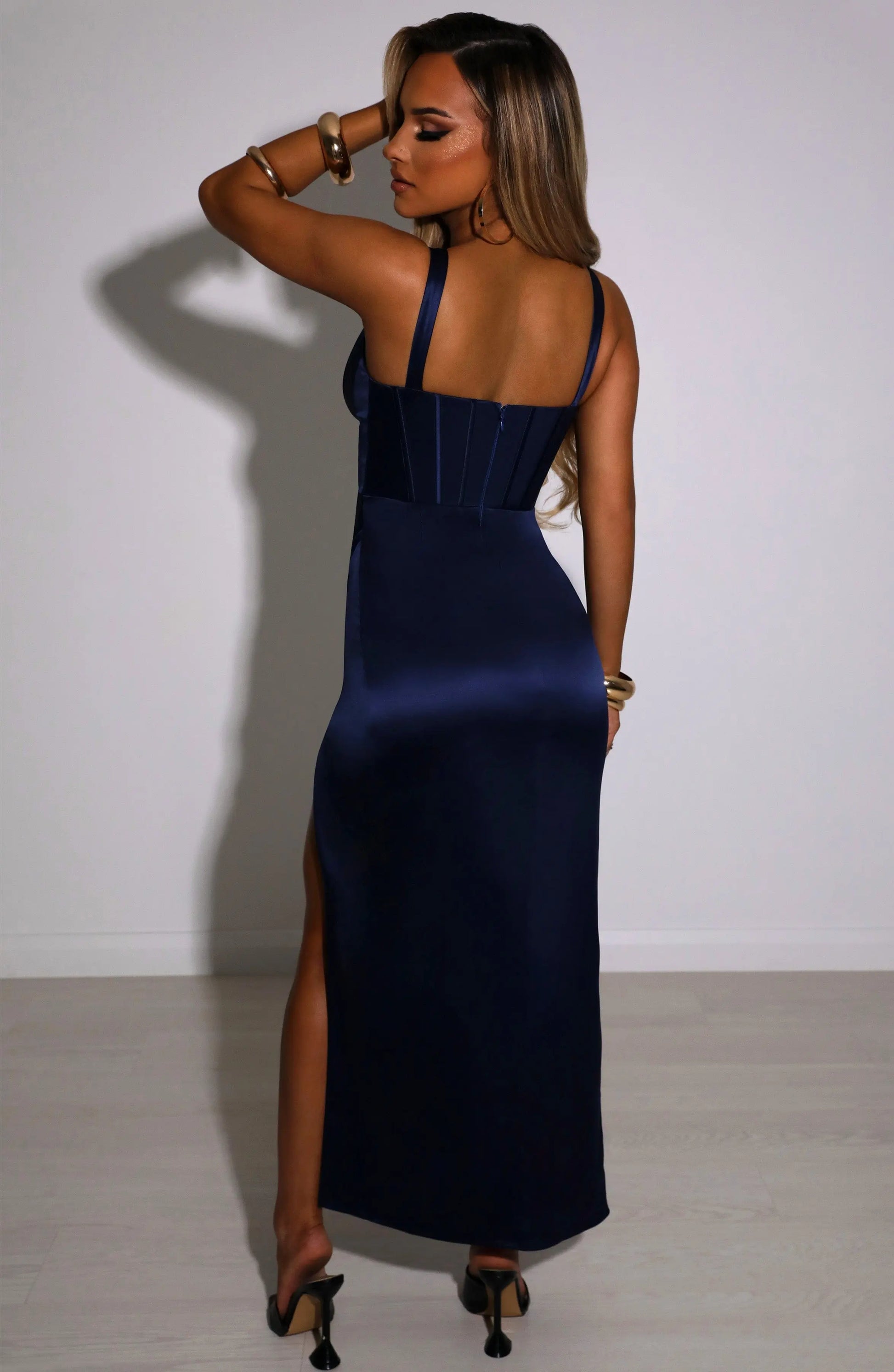 Cordelia Maxi Šaty - Navy