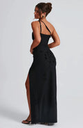 Cynthia Maxi Šaty - Černá