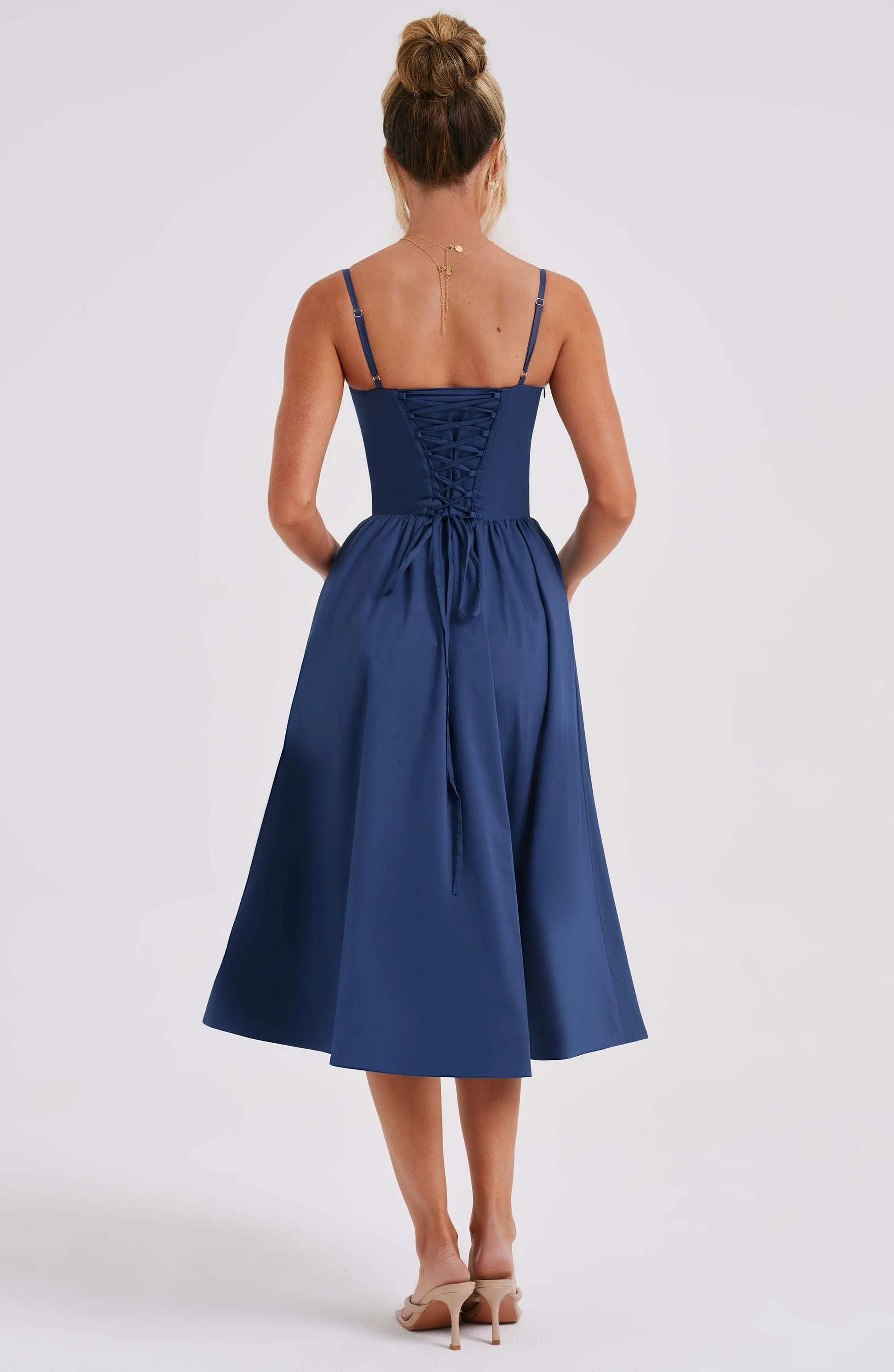 Šaty Daisey Midi - Navy
