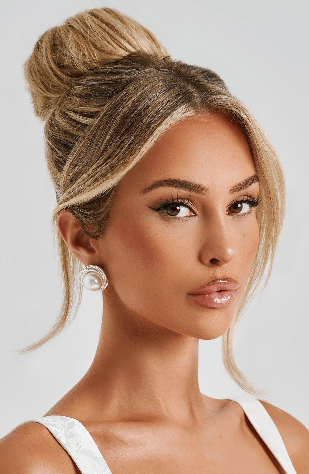 Náušnice Davina - Stříbrné