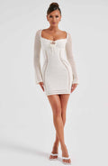 Dezi Mini Šaty - Bílá