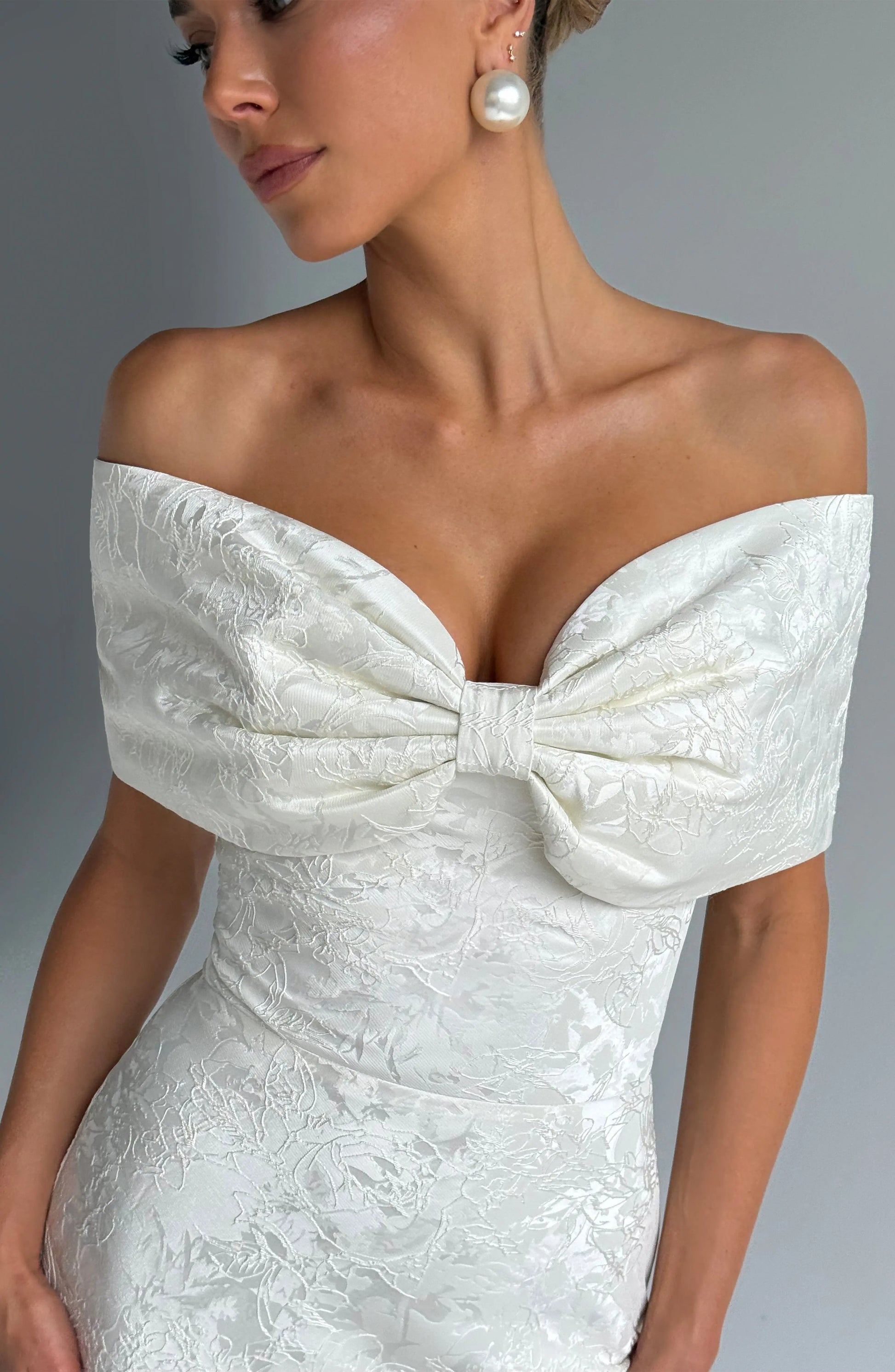 Emberly Maxi Šaty - Slonová kost