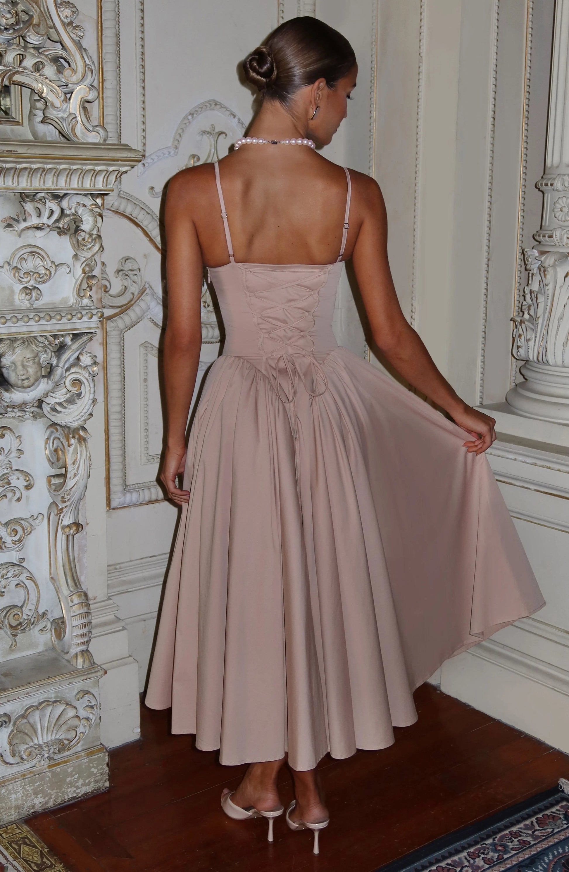 Emerson Midi Šaty - Hlinka