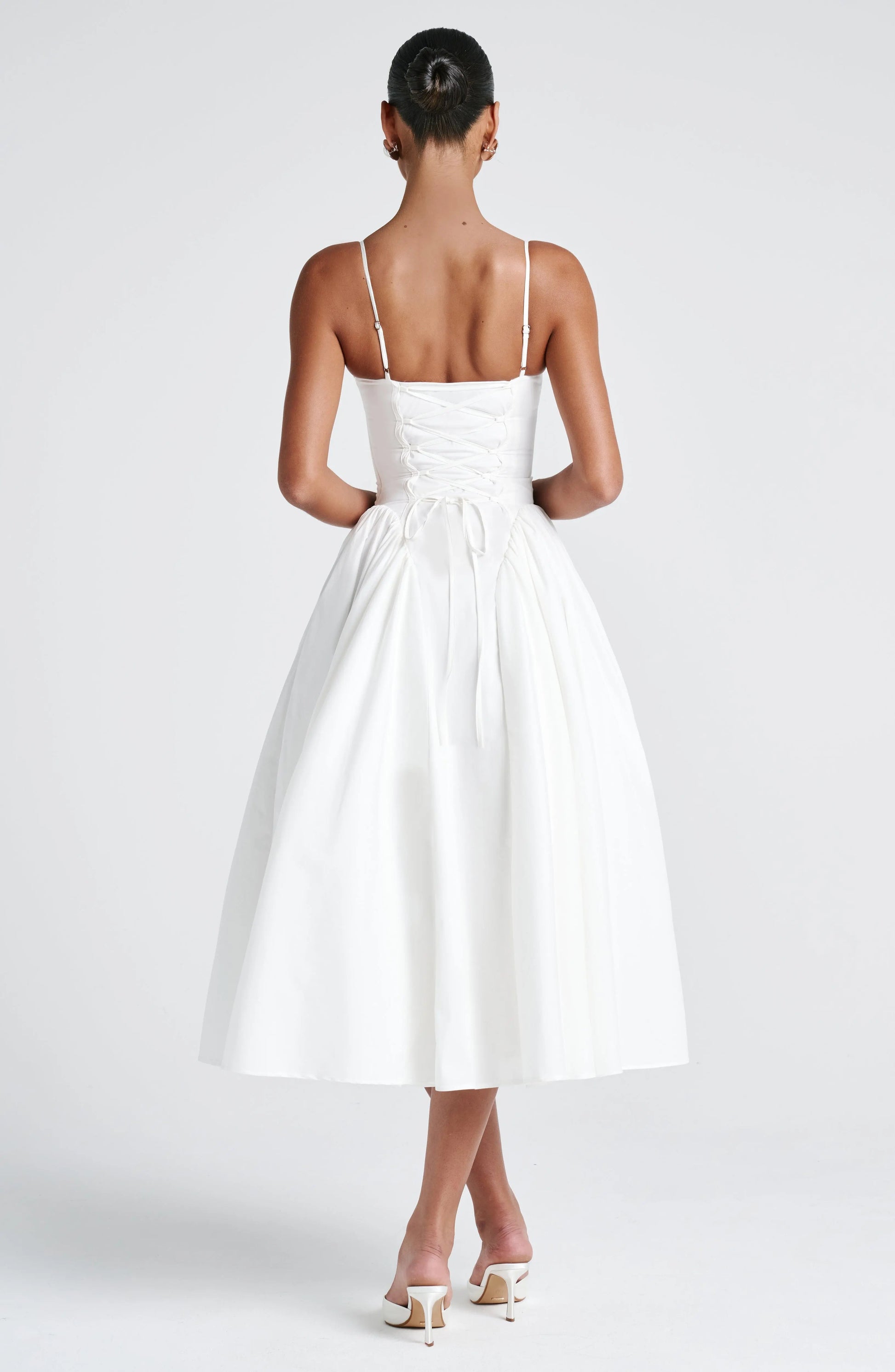 Emerson Midi Šaty - Slonová kost