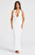 Evangeline Maxi Šaty - Slonová kost