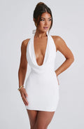 Mini šaty Fallon - Ivory