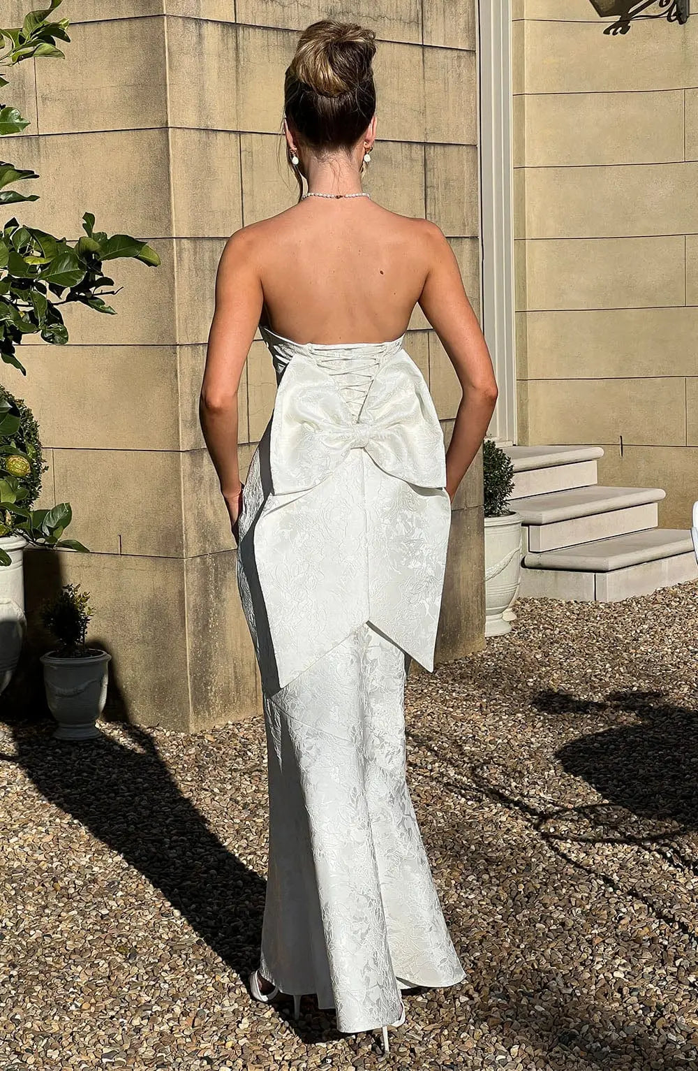 Felicity Maxi Šaty - Slonová kost