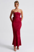 Felicity Maxi Šaty - Červená