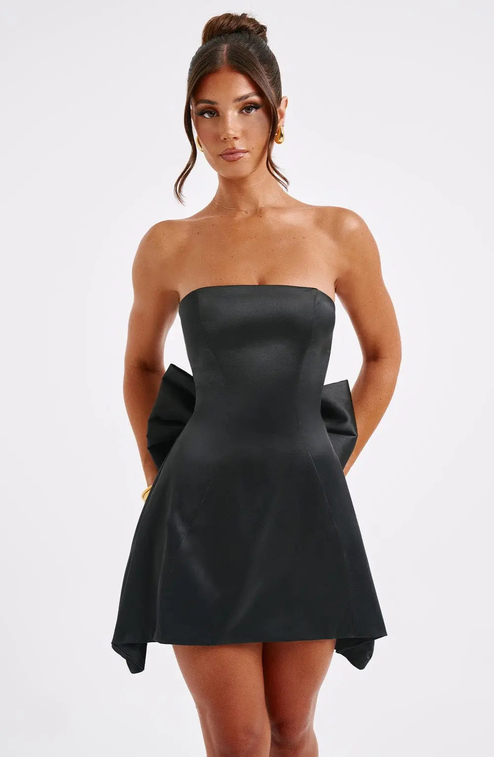 Mini šaty Freja - Černá