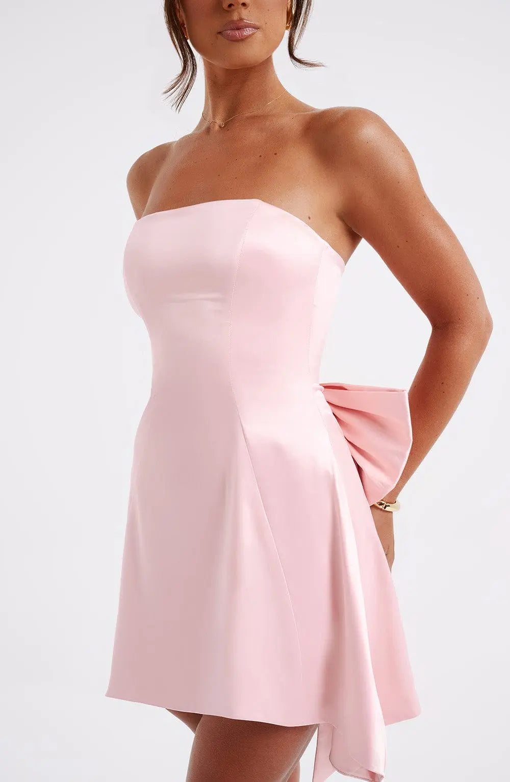 Freja Mini Šaty - Růžová