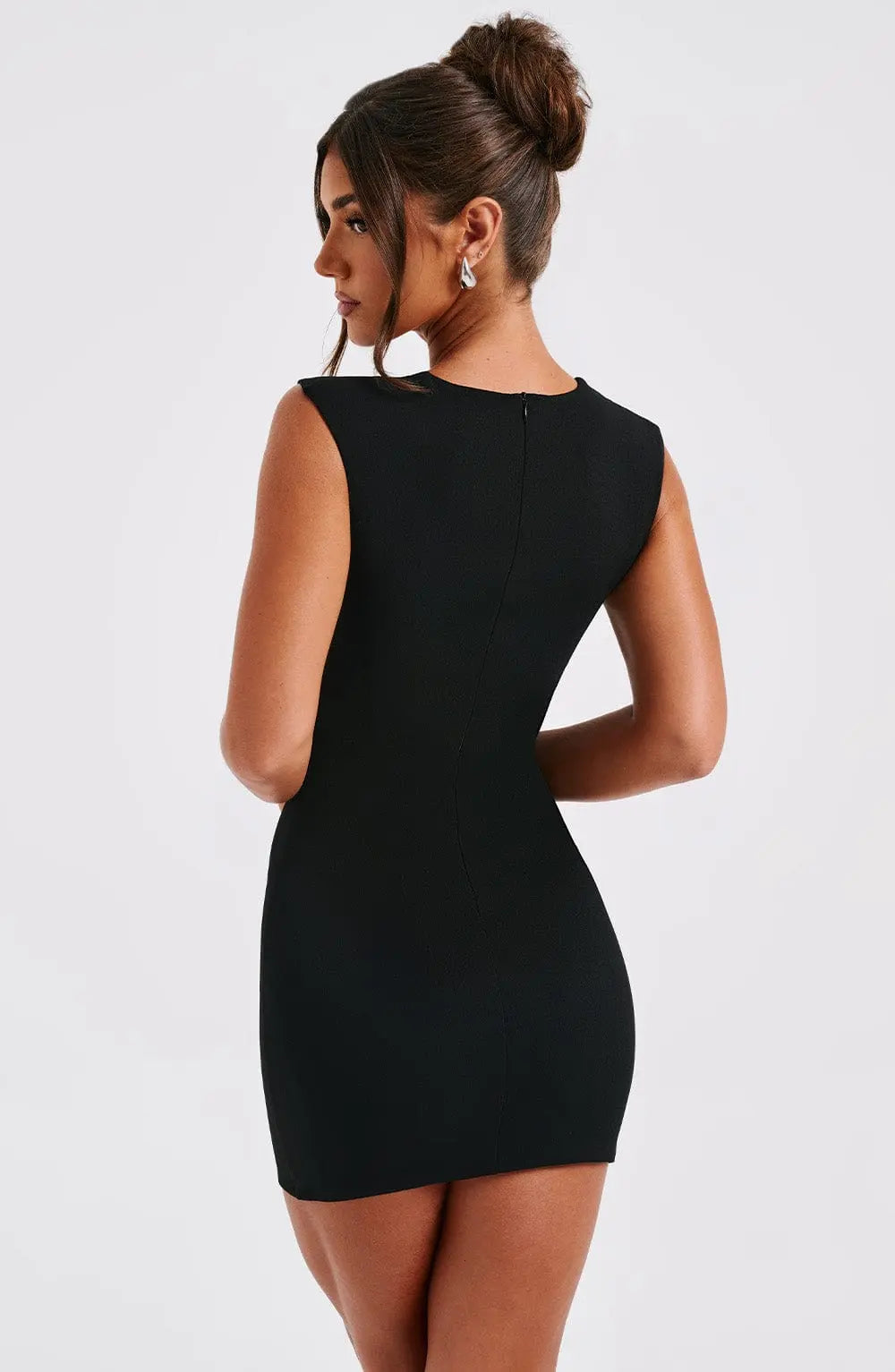 Frida Mini Šaty - Černá