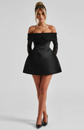 Mini šaty Georgianna - Černá