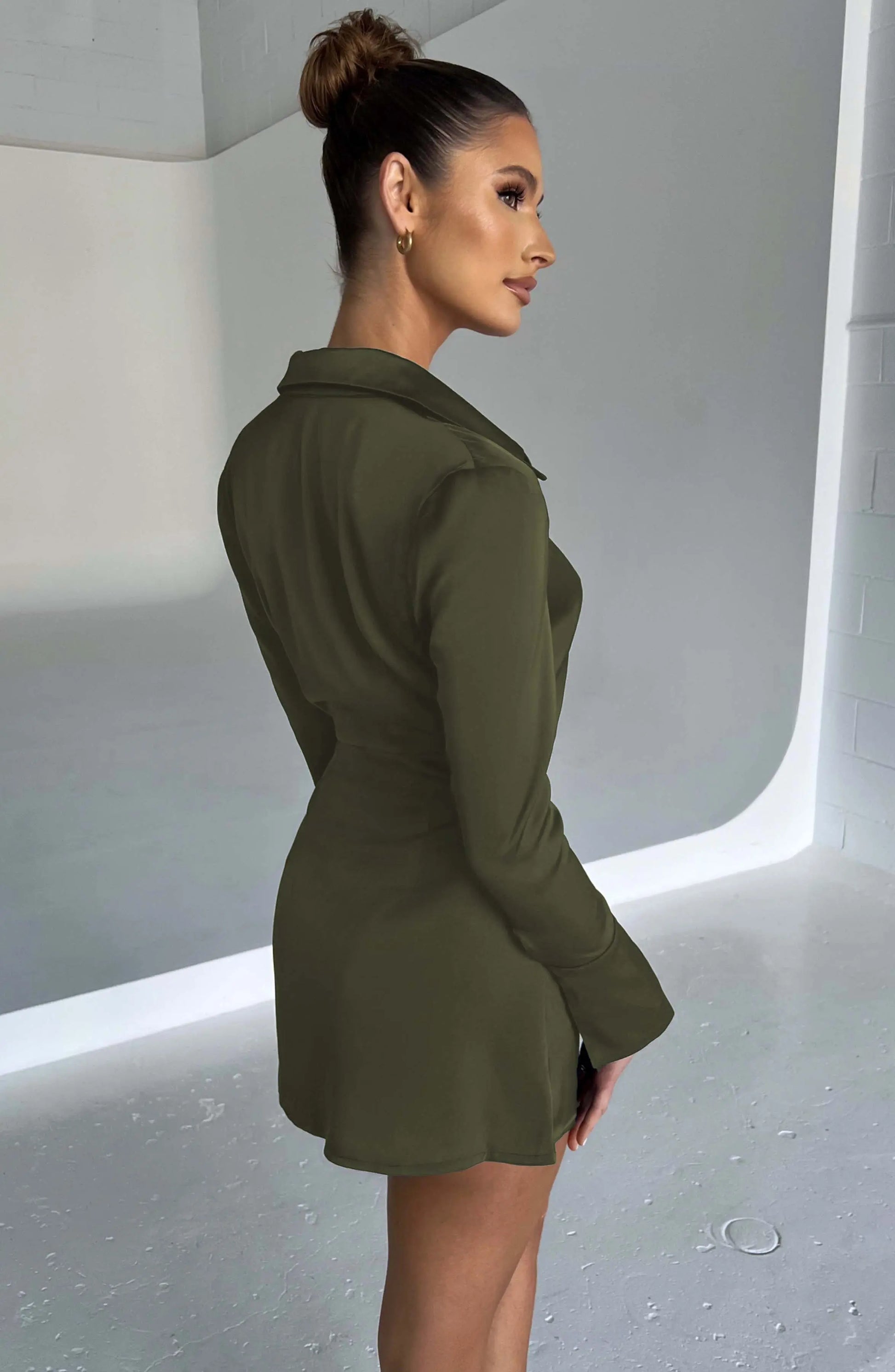 Šaty Gianna Mini - Khaki