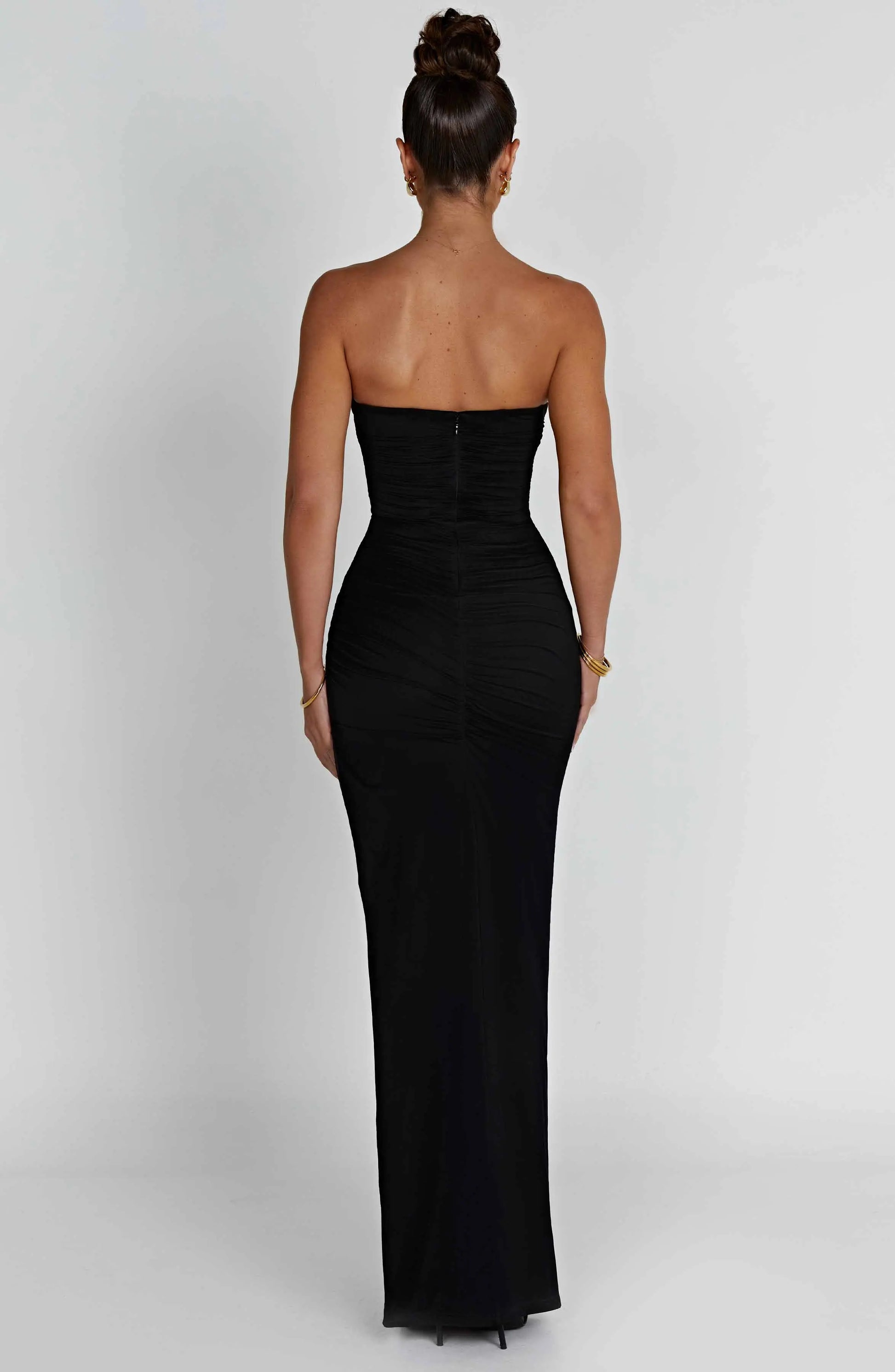 Giovanna Maxi Šaty - Černá