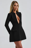 Greta Mini Šaty - Černá