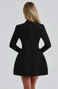 Greta Mini Šaty - Černá