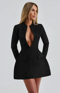 Greta Mini Šaty - Černá