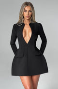 Greta Mini Šaty - Černá