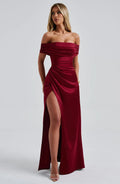 Gwendolyn Maxi Šaty - Bordó
