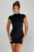 Haisley Mini Šaty - Černá