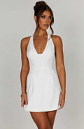 Harper Mini Šaty - Slonová kost
