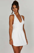 Harper Mini Šaty - Slonová kost